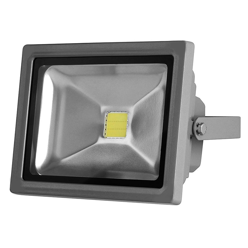 G.W.S LED Wholesale Classic LED Floodlight 20W / Warm White (3500K) / 1 Classic Grey Casing LED Flood Light