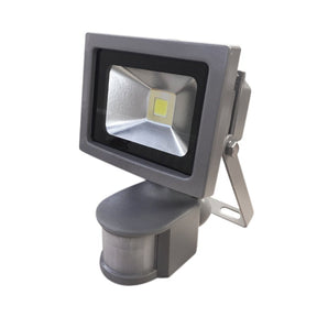 G.W.S LED Wholesale Classic LED Floodlight Classic Grey Casing LED Flood Light With PIR Motion Sensor