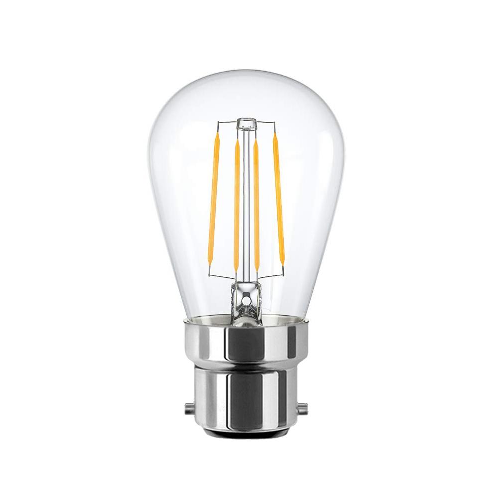 G.W.S LED Wholesale Filament LED Bulbs Vintage Style Dimmable B22 4W LED Filament Pear Light Bulb