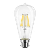 G.W.S LED Wholesale Filament LED Bulbs Vintage Style Dimmable B22 8W LED Filament Pear Light Bulb