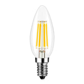 G.W.S LED Wholesale Filament LED Bulbs Vintage Style Dimmable E14 4W LED Filament Candle Light Bulb