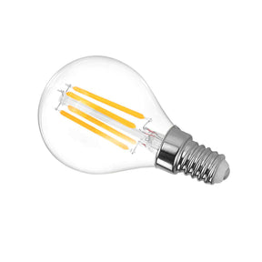 G.W.S LED Wholesale Filament LED Bulbs Vintage Style Dimmable E14 4W LED Filament Globe Light Bulb
