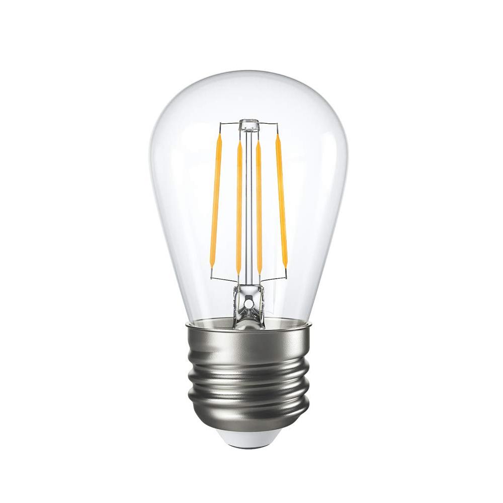 G.W.S LED Wholesale Filament LED Bulbs Vintage Style Dimmable E27 4W LED Filament Pear Light Bulb