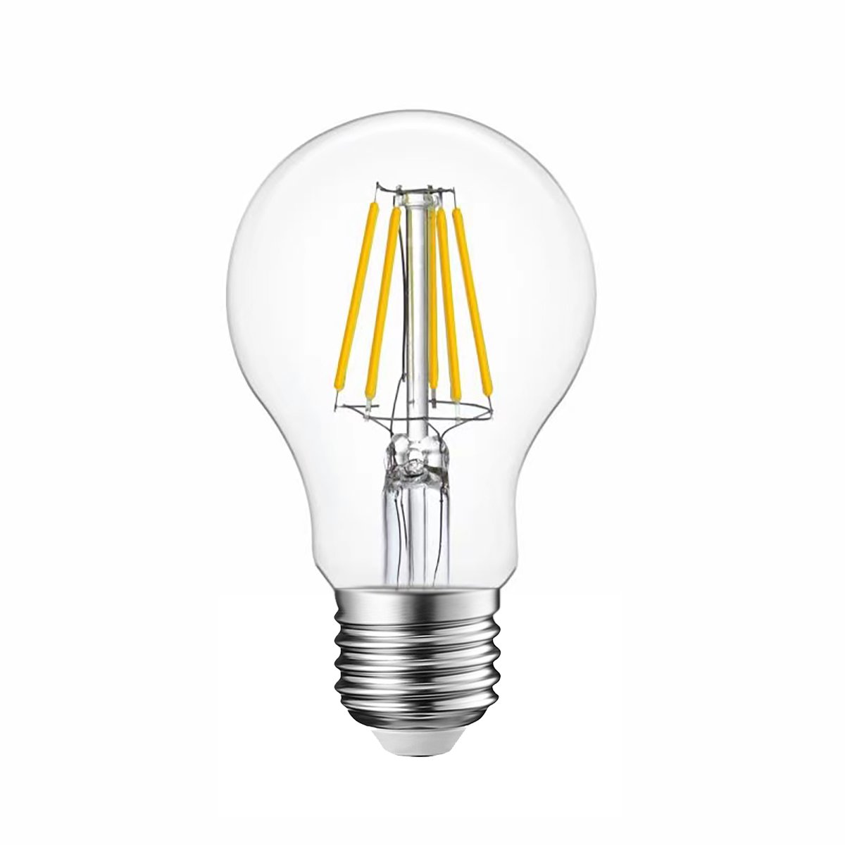 G.W.S LED Wholesale Filament LED Bulbs Vintage Style Dimmable E27 8W LED Filament Globe GLS A60 Light Bulb