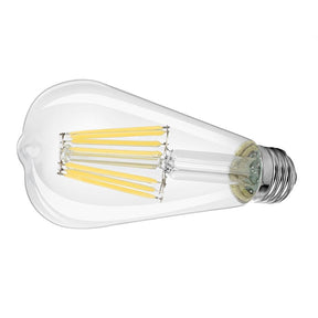 G.W.S LED Wholesale Filament LED Bulbs Vintage Style Dimmable E27 8W LED Filament Pear Light Bulb