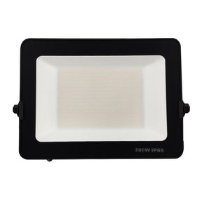 G.W.S LED Wholesale Infinity LED Floodlight 200W Infinity Black Casing Amber Colour LED Flood Light