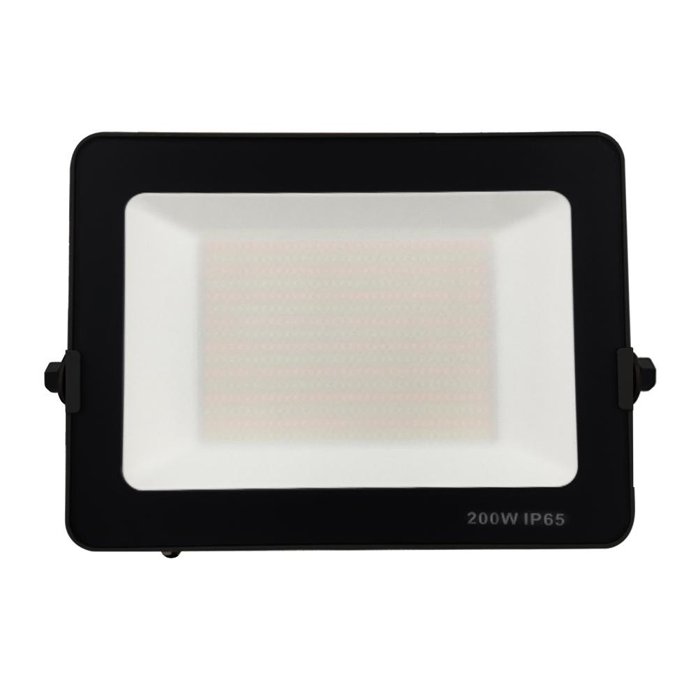 G.W.S LED Wholesale Infinity LED Floodlight 200W Infinity Black Casing Red Colour LED Flood Light