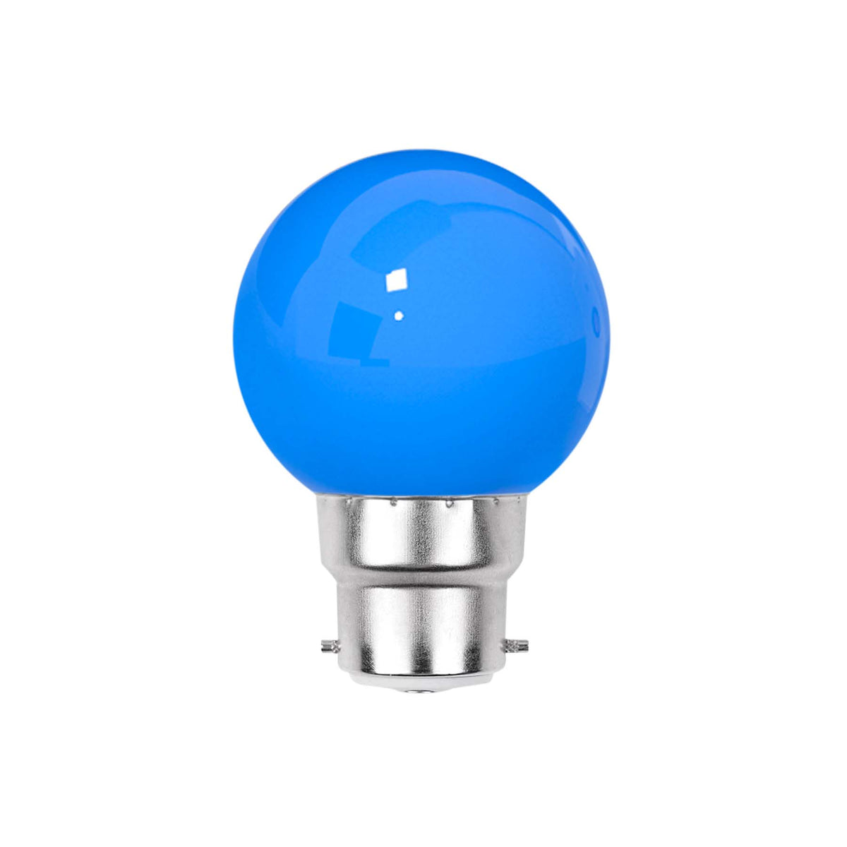 G.W.S LED Wholesale LED Bulbs B22 / Blue / 5 3W B22 Bayonet LED Coloured Light Bulb Blue