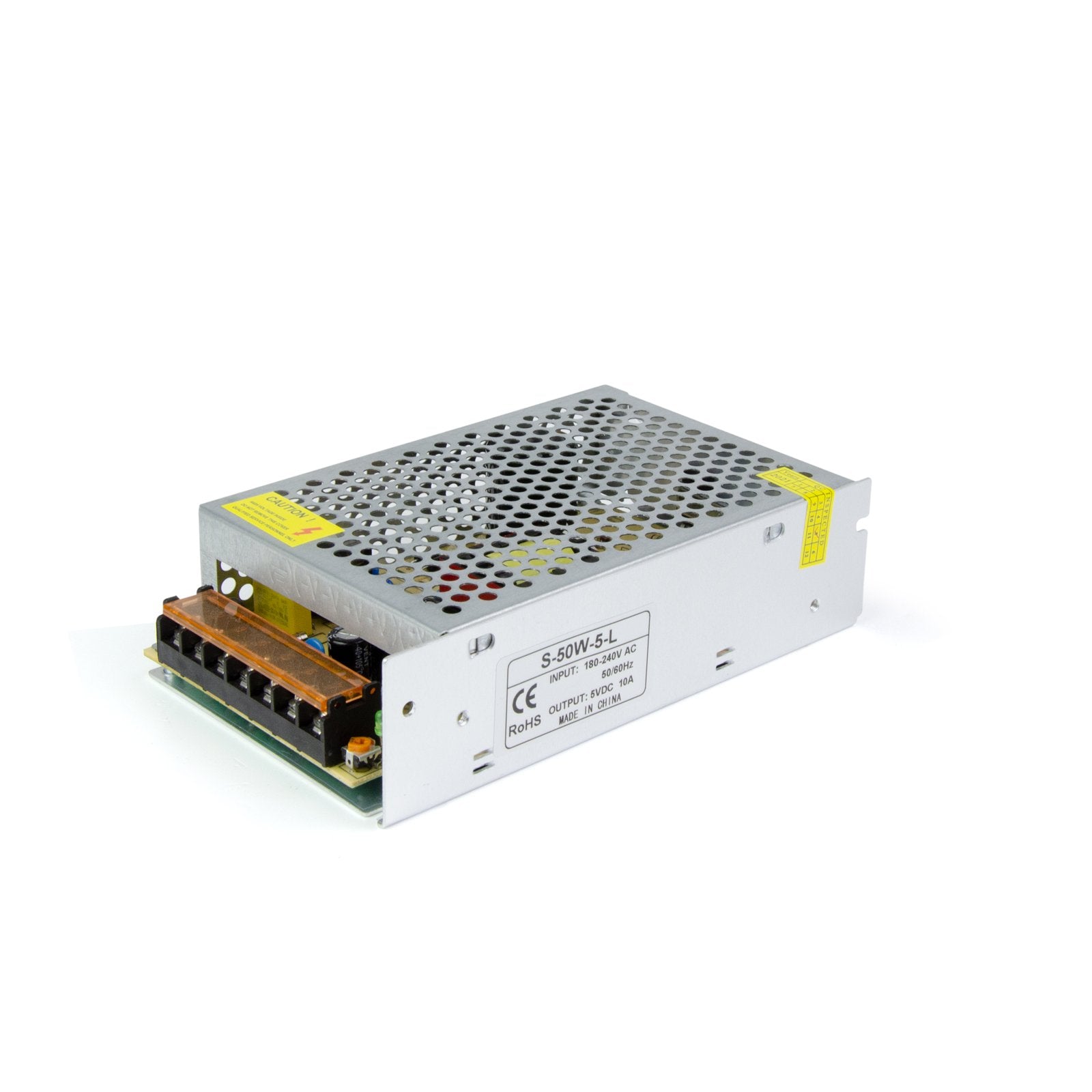 Power 5v Led LED Power Supply Transformer DC 5V 50W 10A IP20