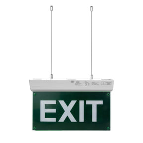 G.W.S LED Wholesale LED Emergency Lights Suspended Wire Kit LED Emergency Exit Light - Exit Sign