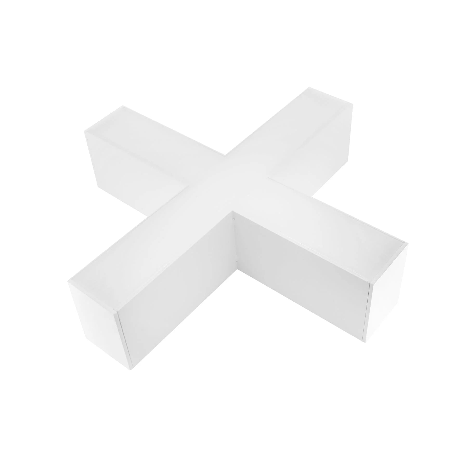 G.W.S LED Wholesale LED Linear Lights White / Neutral White (4000K) / Non-Dimmable X Shape Connector For LED Linear Light