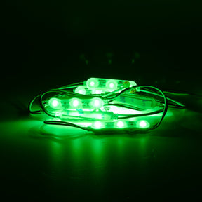 G.W.S LED Wholesale LED Module Lights IP67 (Waterproof) / Green / 10 AC220V 2835 1.5W 3 LEDs Signage Module Light