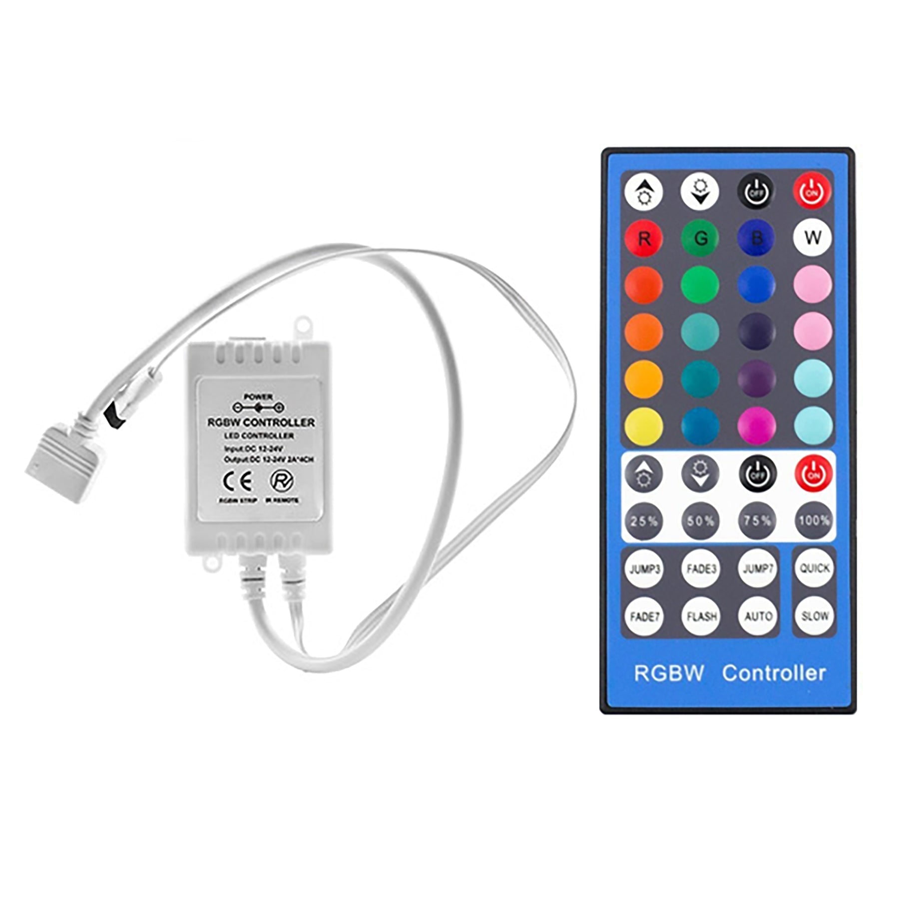G.W.S LED Wholesale LED Strip Lights 24V IP44 5050 5 Meters 60 LEDs/M RGB+Warm White LED Strip Light