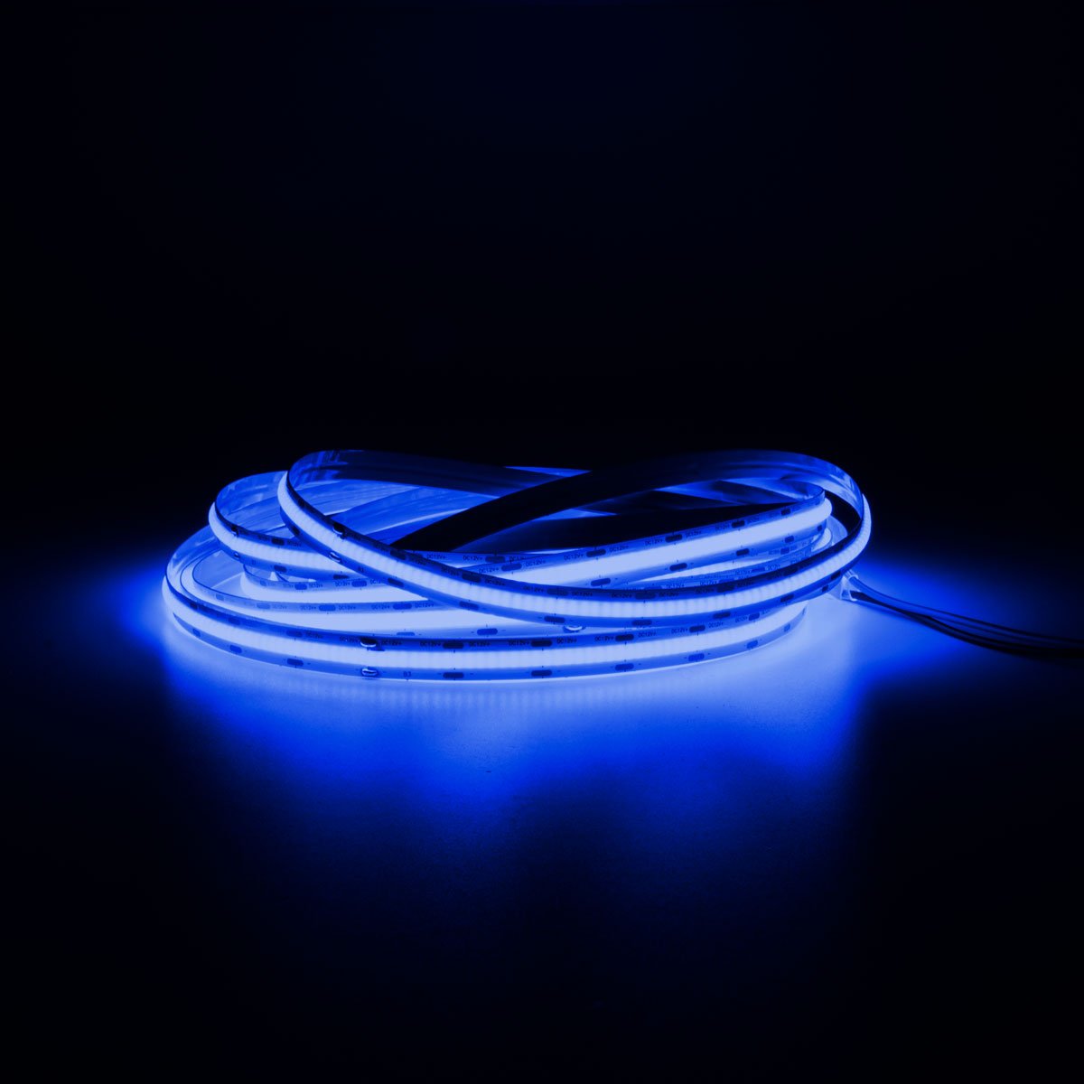 G.W.S LED Wholesale LED Strip Lights IP20 (Non-Waterproof) / Blue / Strip Only 24V IP20 5 Meters COB LED Strip Light 384 LEDs/M