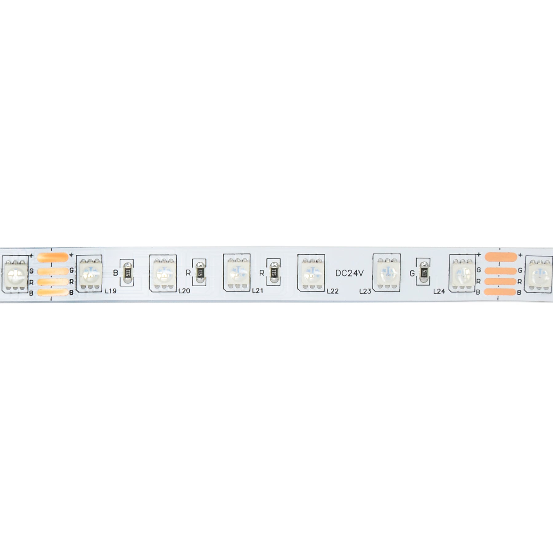 G.W.S LED Wholesale LED Strip Lights IP20 (Non-Waterproof) / RGB 24V IP20 5050 20 Meters 60 LEDs/M Colour Changing RGB LED Strip Light