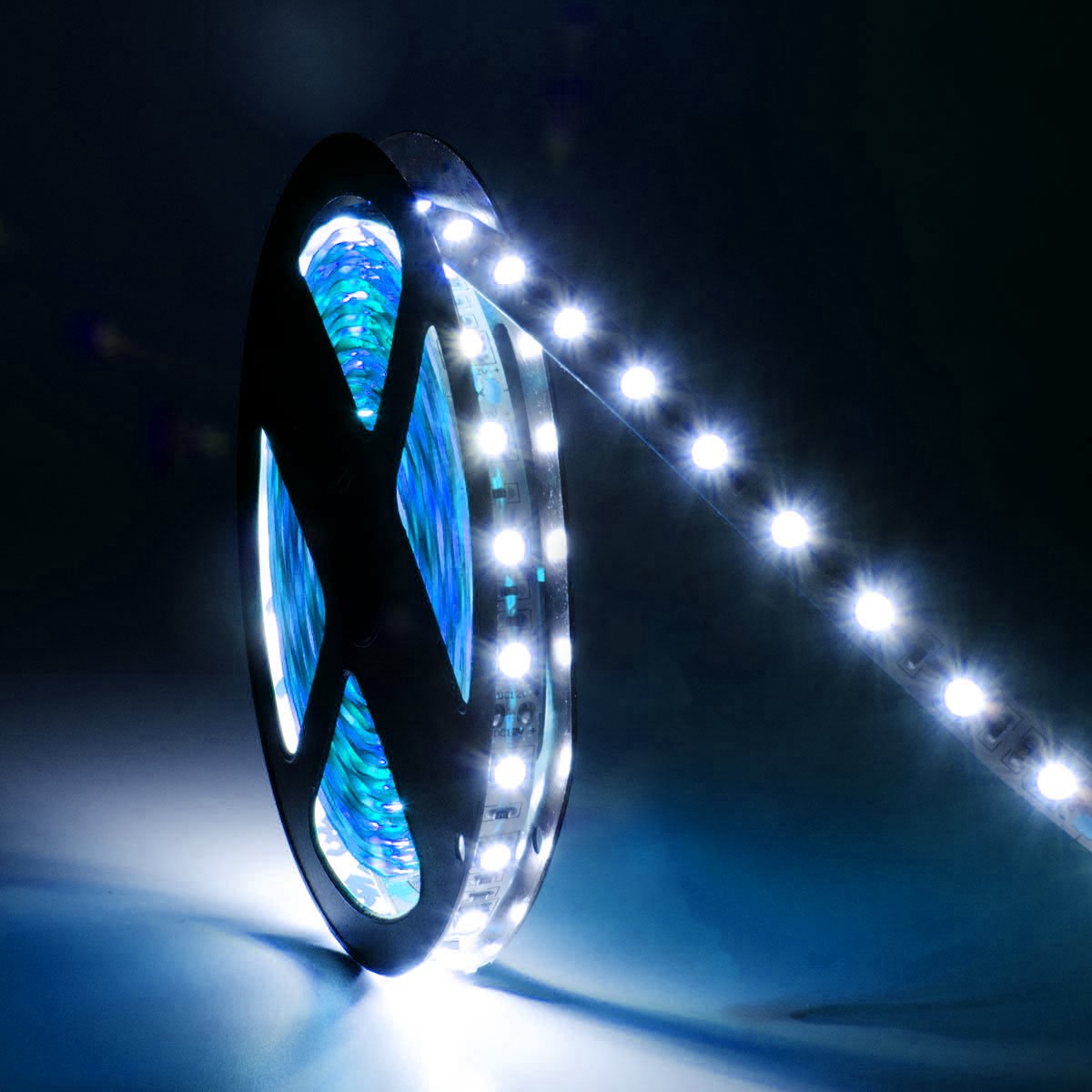 G.W.S LED Wholesale LED Strip Lights IP44 (Splashproof) / Blue / Strip Only IP44 5050 5 Meters 60 LEDs/M LED Strip Light