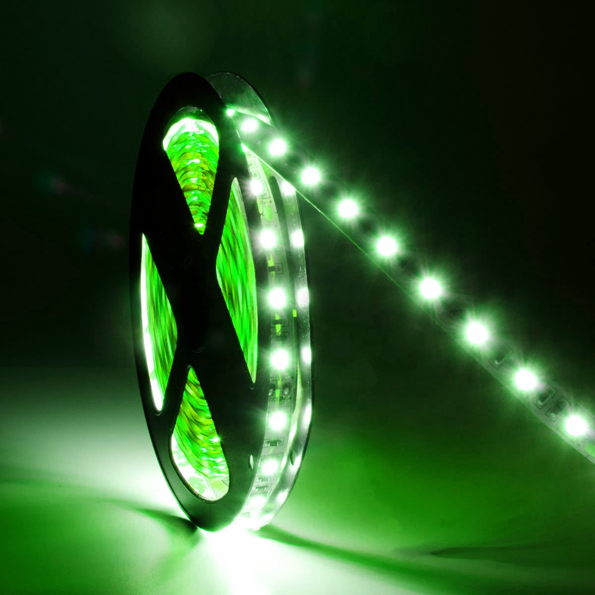 G.W.S LED Wholesale LED Strip Lights IP44 (Splashproof) / Green / Strip Only IP44 5050 5 Meters 60 LEDs/M LED Strip Light
