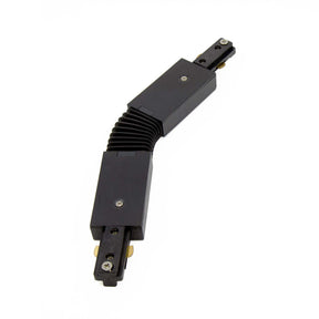 G.W.S LED Wholesale Ltd. 1 Circuit / Black Flex Connector For LED Track Light