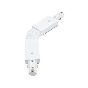 G.W.S LED Wholesale Ltd. 1 Circuit / White Flex Connector For LED Track Light