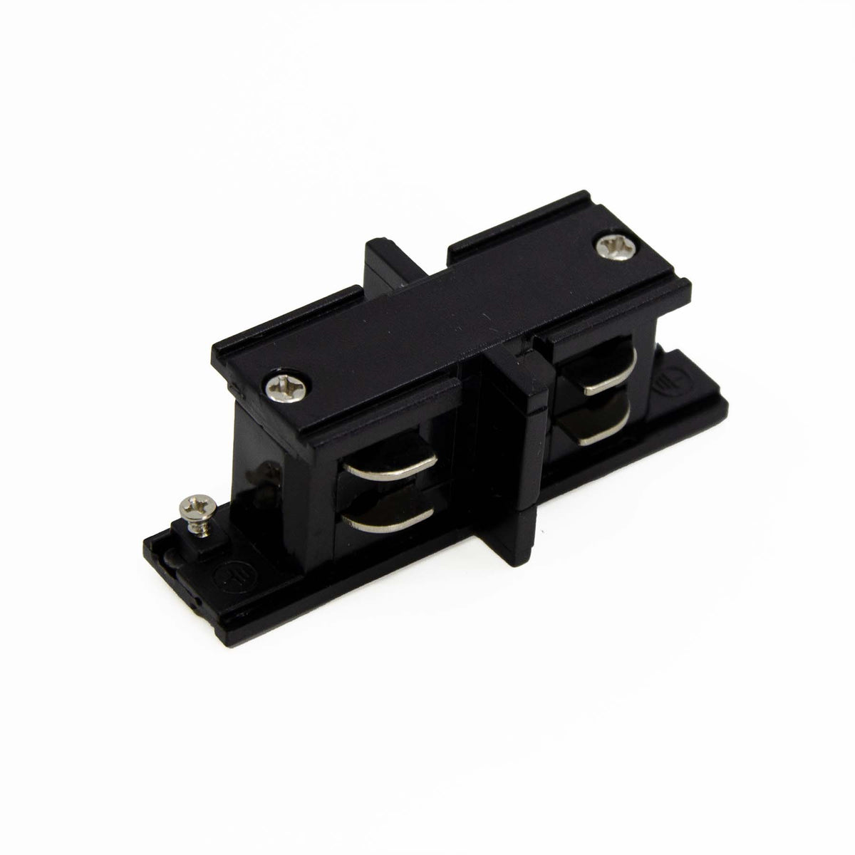 G.W.S LED Wholesale Ltd. 3 Circuits / Black Straight Connector For LED Track Light