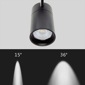 G.W.S LED Wholesale Ltd. Black Dimmable LED Track Spotlight 3CCT