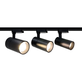G.W.S LED Wholesale Ltd. Black Dimmable LED Track Spotlight CCT