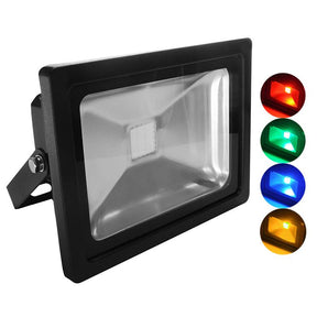 G.W.S LED Wholesale Ltd. Classic LED Floodlight Classic Black Casing Coloured LED Flood Light, Buy 1 Get 1 Free