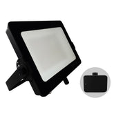 G.W.S LED Wholesale Ltd. Infinity LED Floodlight 150W / Tricolour (3000K+4000K+6000K) / Dusk Till Dawn Infinity Black Casing Tri-Colour LED Flood Light With Dusk Till Dawn Sensor