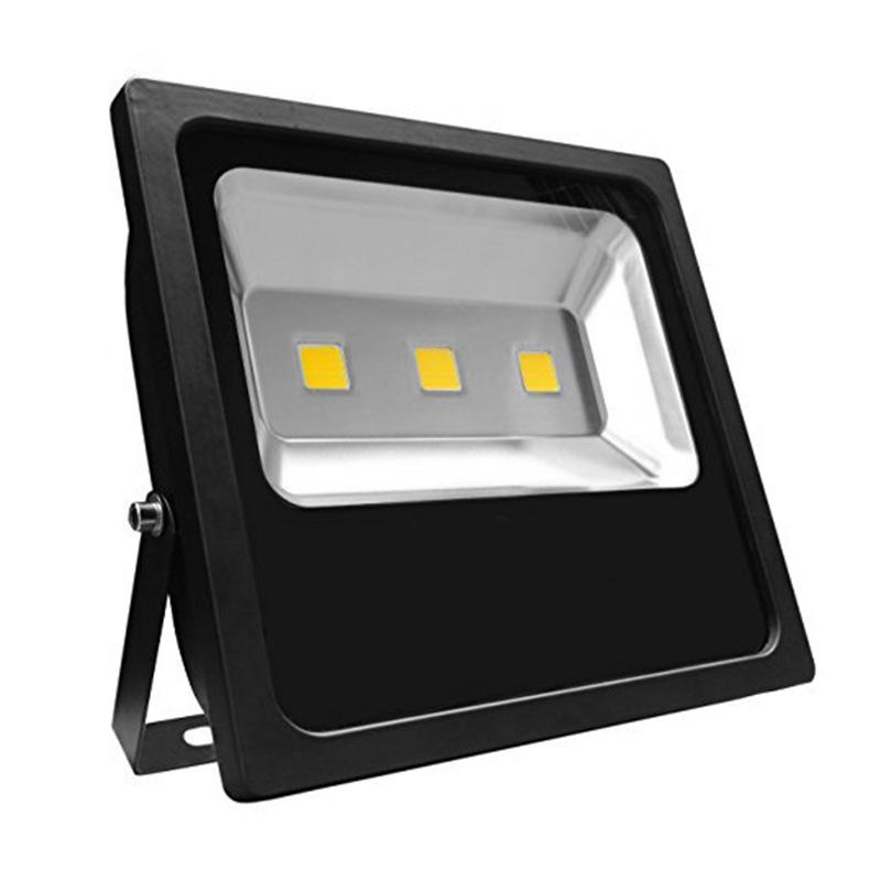 G.W.S LED Wholesale Ltd. Slim LED Floodlights 150W / Warm White (3500K) / 1 Slim Black Casing LED Flood Light