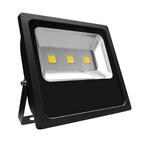 G.W.S LED Wholesale Ltd. Slim LED Floodlights 150W / Warm White (3500K) Slim Black Casing LED Flood Light