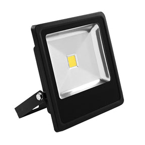 G.W.S LED Wholesale Ltd. Slim LED Floodlights 30W / Warm White (3500K) / 1 Slim Black Casing LED Flood Light