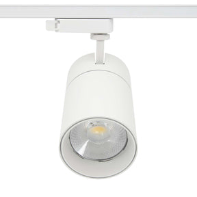 G.W.S LED Wholesale Ltd. White Dimmable LED Track Spotlight 3CCT