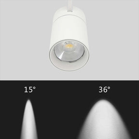 G.W.S LED Wholesale Ltd. White Dimmable LED Track Spotlight 3CCT