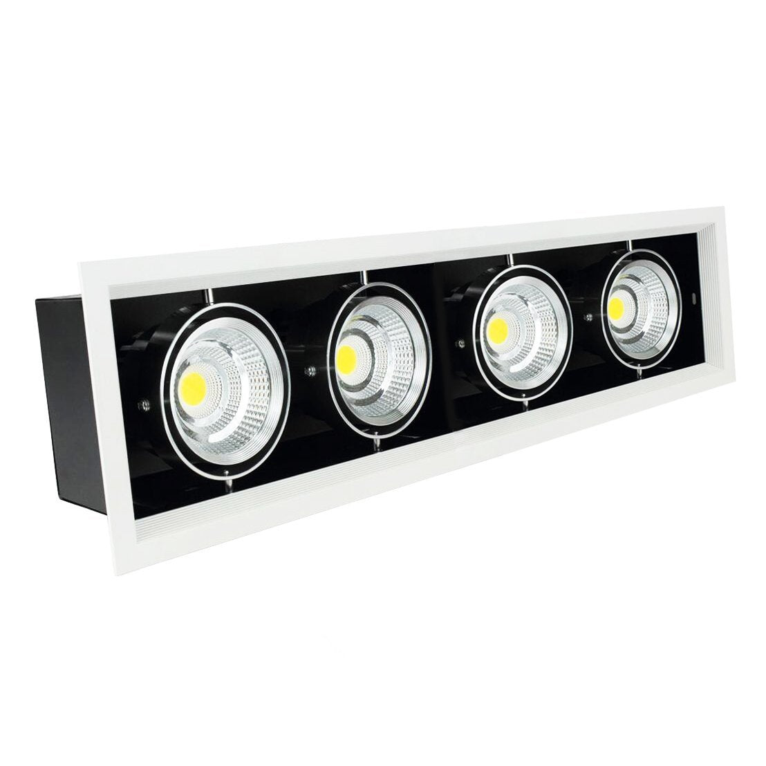 G.W.S LED Wholesale Quadruple Commercial LED COB Downlight