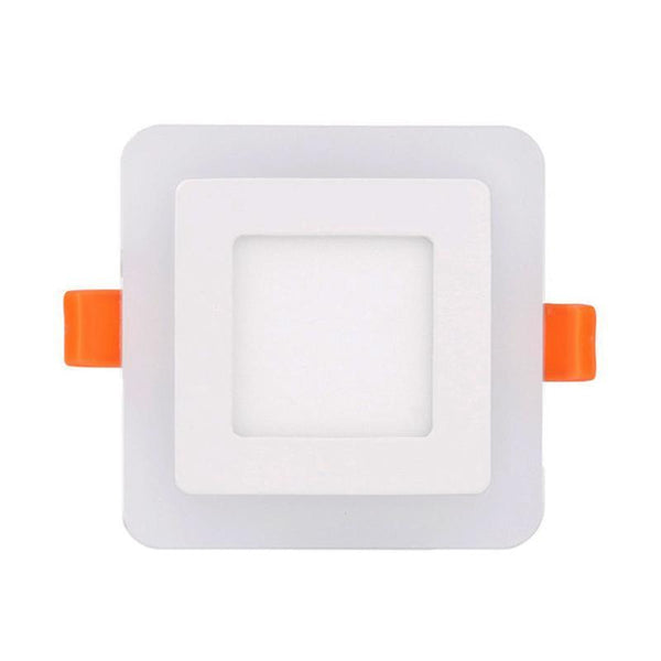 Blue Square Led Light Recessed Square Blue Edge Lit LED Panel Light