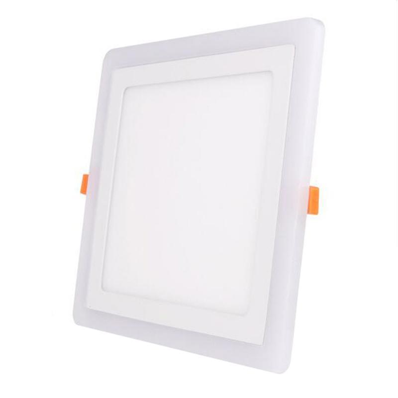 G.W.S LED Wholesale Recessed Square Blue Edge Lit LED Panel Light