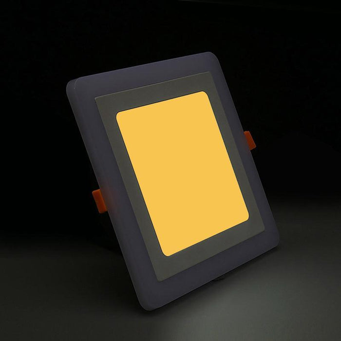 Recessed Square Blue Edge Lit LED Panel Light