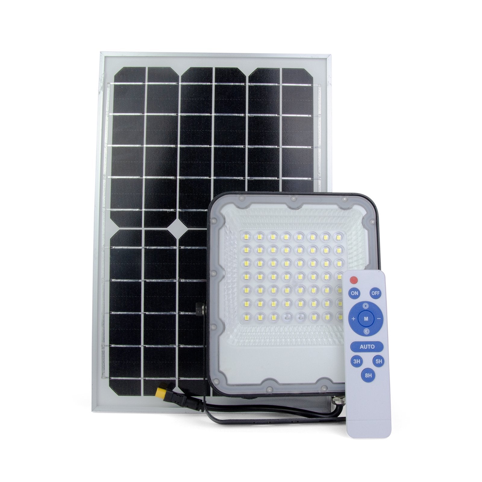 G.W.S LED Wholesale Solar LED Floodlights TK-IK50W / Cool White (6500K) Ultra Slim Solar Powered LED Flood Light