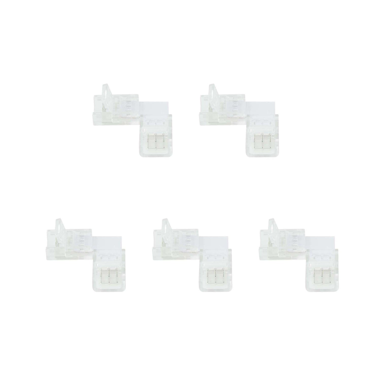 3 Pin Solderless L Shape Connector For CCT/Pixel LED Strip Lights