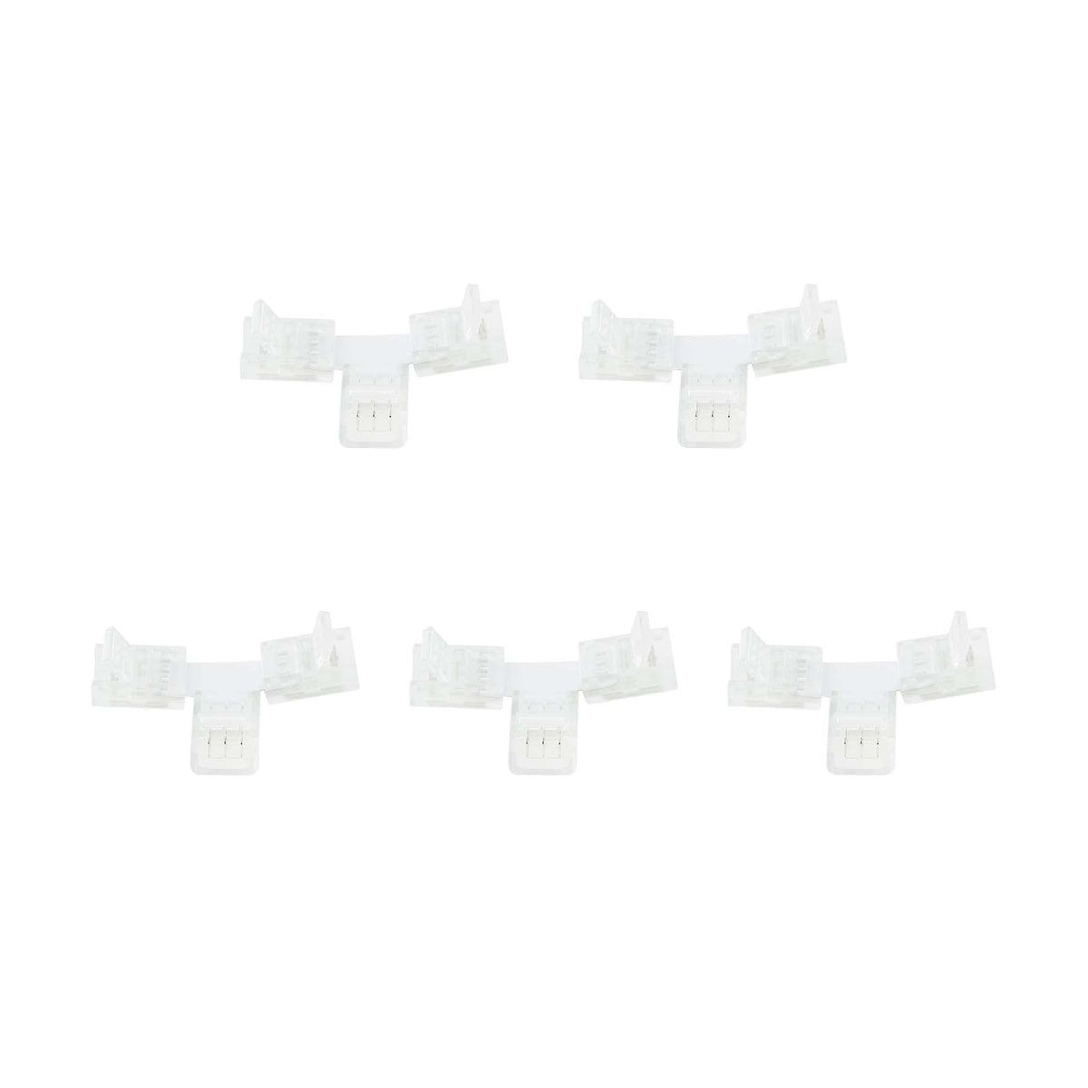 G.W.S LED Wholesale Strip Connectors 10mm / 5 3 Pin T Shape Connector For Pixel LED Strip Lights