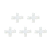 G.W.S LED Wholesale Strip Connectors 10mm / 5 3 Pin X Shape Connector For Pixel LED Strip Lights