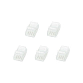 G.W.S LED Wholesale Strip Connectors 12mm / 5 4 Pin Straight Connector For RGB LED Strip Lights
