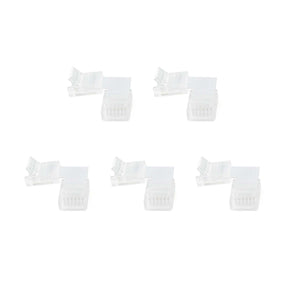 G.W.S LED Wholesale Strip Connectors 12mm / 5 6 Pin L Shape Connector For RGBCCT LED Strip Lights