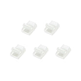 G.W.S LED Wholesale Strip Connectors 12mm / 5 6 Pin Straight Connector For RGBCCT LED Strip Lights