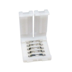 G.W.S LED Wholesale Strip Connectors 12mm (5050) / 5 5 Pin Straight Connector For 5050 LED RGBW/RGBWW Strip Lights
