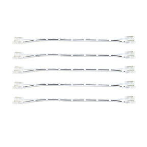 G.W.S LED Wholesale Strip Connectors 2 End Wire Connector For Single Colour LED COB Strip Lights