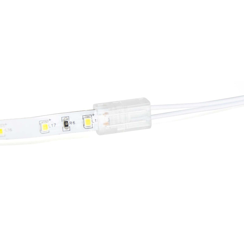 2 Pin 1 End Wire Connector For Single Colour LED Strip Lights
