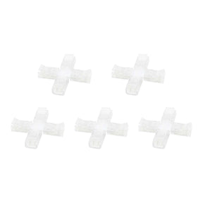 G.W.S LED Wholesale Strip Connectors 2 Pin X Shape Connector For Single Colour LED Strip Lights