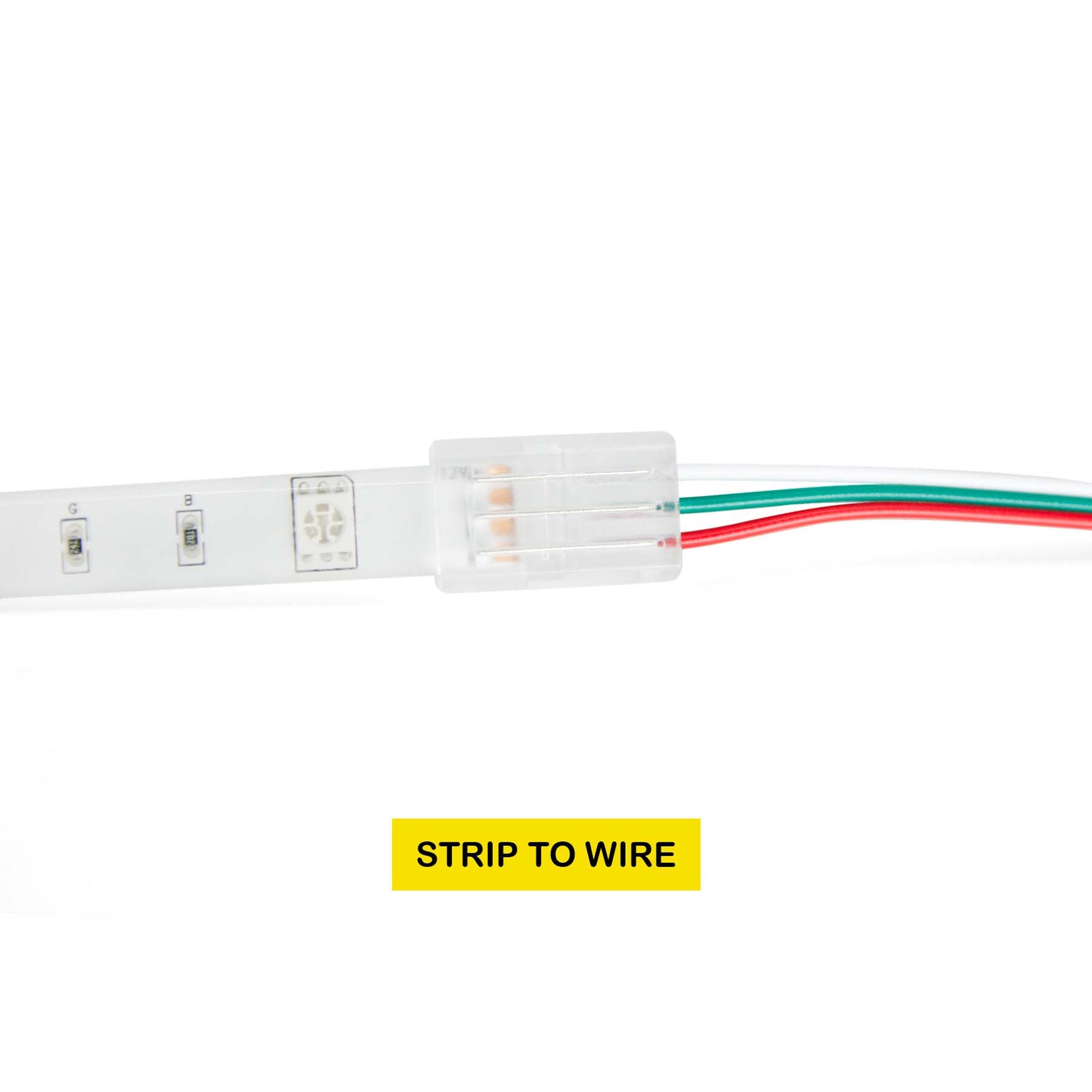 3 Pin Straight Connector For Pixel LED Strip Lights