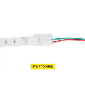G.W.S LED Wholesale Strip Connectors 3 Pin Straight Connector For Pixel LED Strip Lights